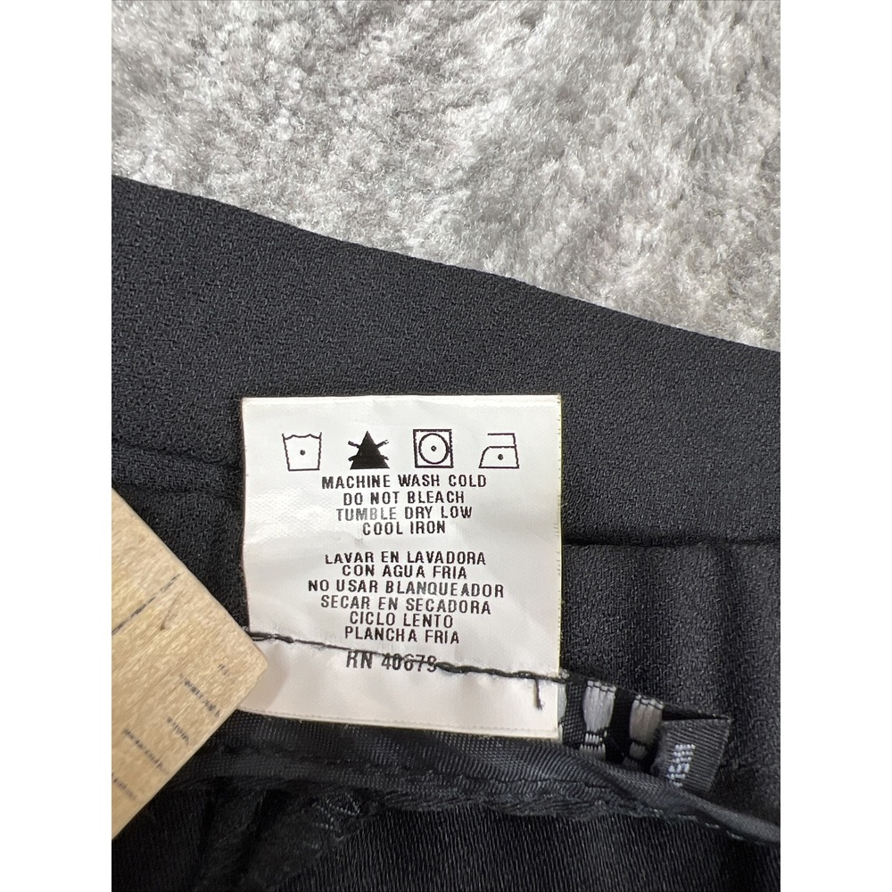 Morton Bernard Skirt Womens 6 Black Midi Pencil Straight High Waist Side Slit - Picture 10 of 10